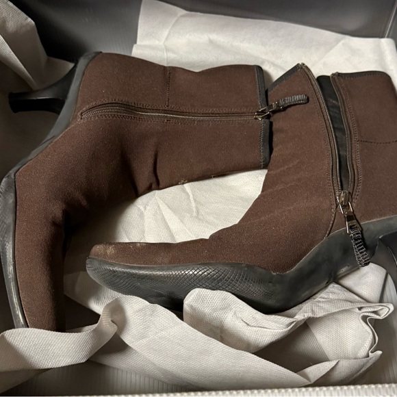 Prada Women's Brown Ankle Boots - Picture 3 of 3